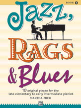 Jazz, Rags and Blues piano sheet music cover Thumbnail